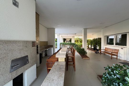 Área externa de apartamento à venda com 3 quartos, 109m² em Jardim Caravelas, São Paulo
