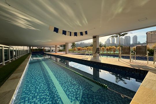 Área externa de apartamento à venda com 3 quartos, 109m² em Jardim Caravelas, São Paulo