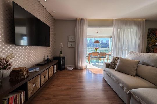 Apartamento à venda com 3 quartos, 109m² em Jardim Caravelas, São Paulo