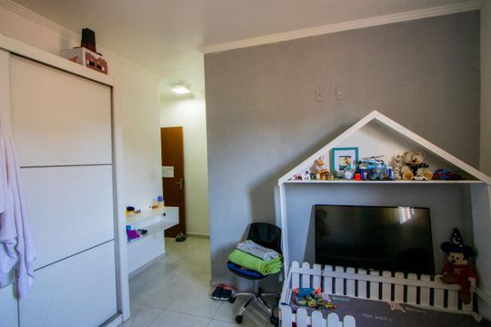 Quarto 1 - Suíte de apartamento à venda com 3 quartos, 145m² em Vila Pires, Santo André
