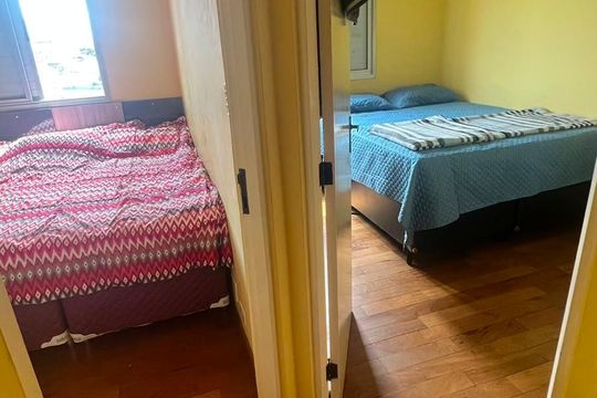 Quarto de apartamento para alugar com 3 quartos, 65m² em Vila das Belezas, São Paulo