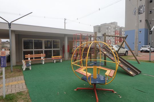 Área comum - Playground de apartamento para alugar com 2 quartos, 50m² em Harmonia, Canoas
