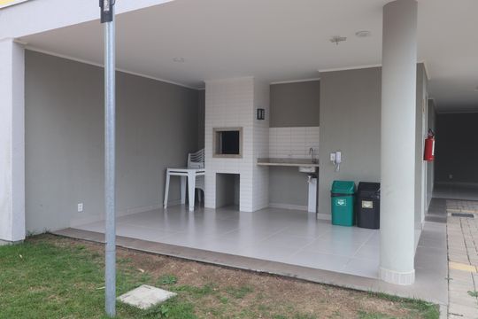 Área comum - Churrasqueira de apartamento para alugar com 2 quartos, 50m² em Harmonia, Canoas