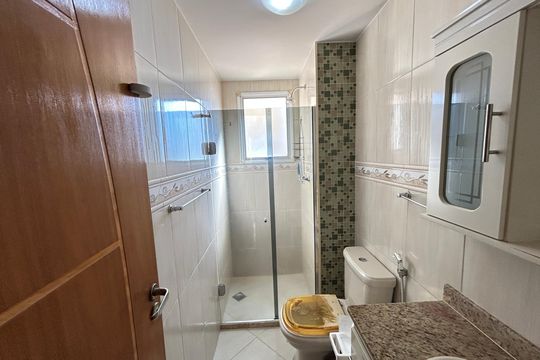 Banheiro da Suíte de apartamento para alugar com 3 quartos, 65m² em Cachambi, Rio de Janeiro