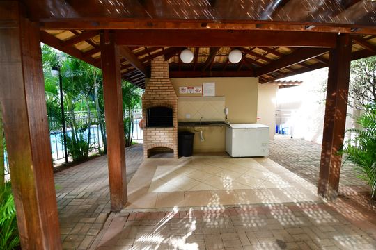 Área comum - Churrasqueira de apartamento à venda com 3 quartos, 64m² em Bonfim, Campinas