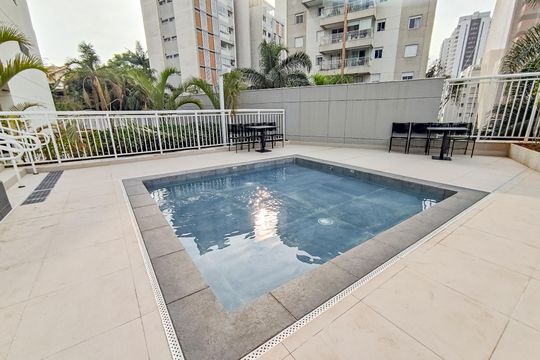Área comum - Piscina de apartamento à venda com 2 quartos, 64m² em Jardim Prudência, São Paulo