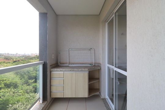 Sacada de apartamento para alugar com 2 quartos, 45m² em Jardim Palma Travassos, Ribeirão Preto