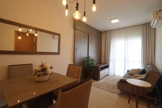 Sala de apartamento para alugar com 2 quartos, 45m² em Jardim Palma Travassos, Ribeirão Preto