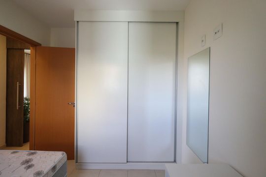 Quarto 1 de apartamento para alugar com 2 quartos, 45m² em Jardim Palma Travassos, Ribeirão Preto