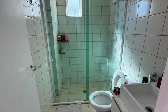 banheiro de apartamento para alugar com 2 quartos, 50m² em Nova Suíça, Belo Horizonte