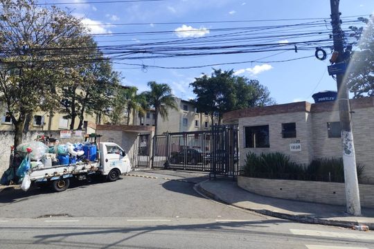 Fachada de apartamento à venda com 2 quartos, 60m² em Jardim Novo Santo Amaro, São Paulo