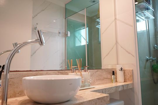 Banheiro de apartamento à venda com 2 quartos, 52m² em Vila Mafra, São Paulo