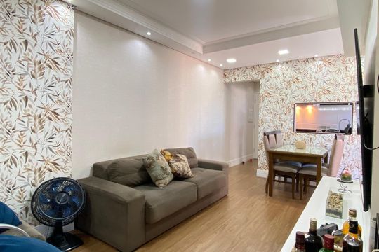 Sala de apartamento à venda com 3 quartos, 75m² em Centro, Osasco