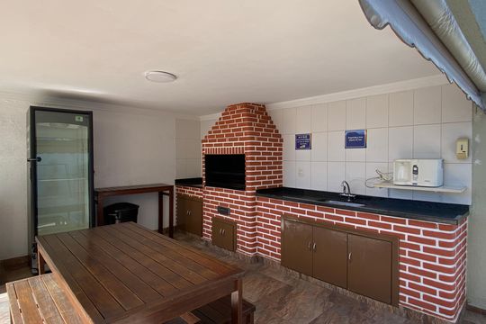 Área comum - Churrasqueira de apartamento à venda com 3 quartos, 75m² em Centro, Osasco