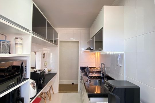 Cozinha de apartamento à venda com 3 quartos, 75m² em Centro, Osasco
