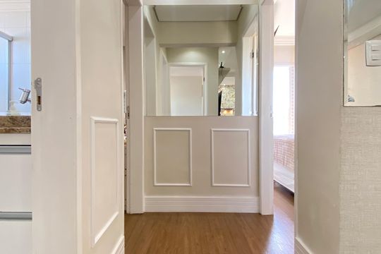 Hall dos quartos de apartamento à venda com 3 quartos, 75m² em Centro, Osasco