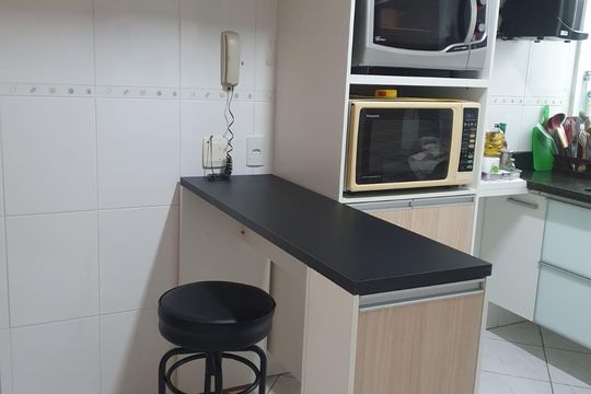 Cozinha de casa de condomínio à venda com 2 quartos, 85m² em Vila Nova Mazzei, São Paulo