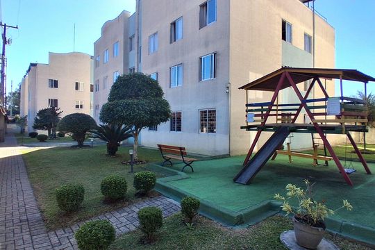 Área comum - Playground de apartamento para alugar com 3 quartos, 65m² em Pinheirinho, Curitiba