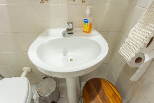 Banheiro da Suíte 1 de casa à venda com 3 quartos, 200m² em Jardim Maria Rita, São Paulo