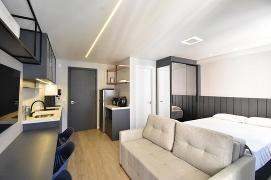 Kitnet/Studio para alugar com 1 quarto, 25m² em Centro, Curitiba