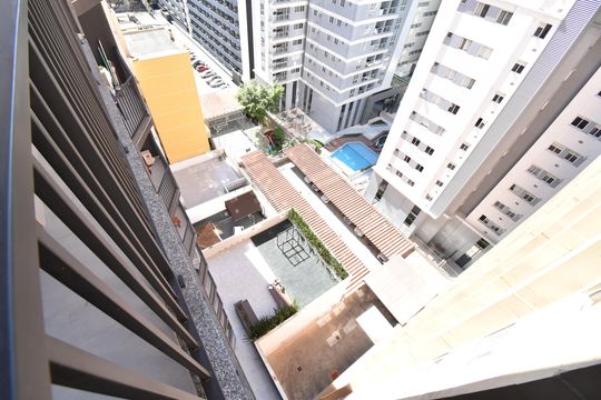 Sacada do Studio de kitnet/studio para alugar com 1 quarto, 25m² em Centro, Curitiba