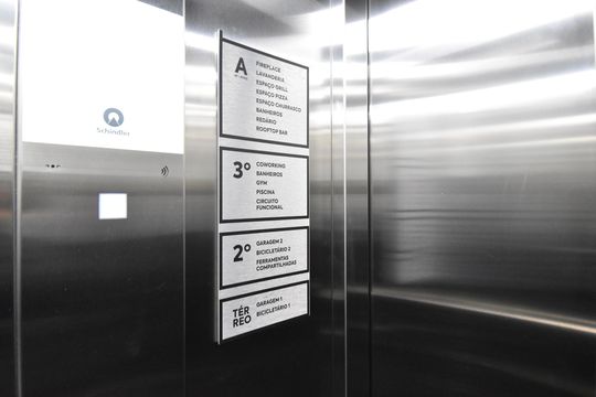 Área comum de kitnet/studio para alugar com 1 quarto, 25m² em Centro, Curitiba