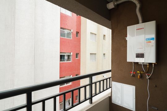 Varanda de kitnet/studio para alugar com 1 quarto, 26m² em Vila Zilda, São Paulo