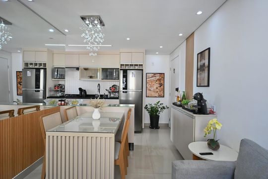 Sala de Jantar de apartamento à venda com 2 quartos, 42m² em Vila Plana, São Paulo