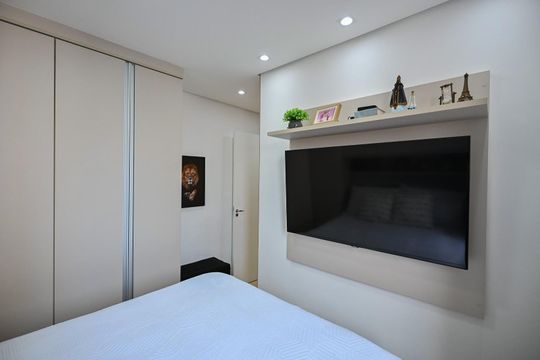 Quarto 2 de apartamento à venda com 2 quartos, 42m² em Vila Plana, São Paulo