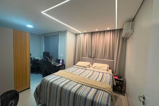 Quarto de apartamento para alugar com 1 quarto, 57m² em Jardim Alvorada, Nova Iguaçu
