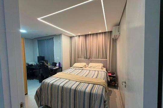 Quarto de apartamento para alugar com 1 quarto, 57m² em Jardim Alvorada, Nova Iguaçu