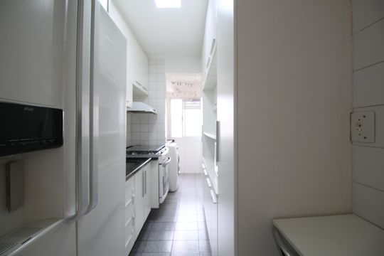 Cozinha - Armários de apartamento à venda com 3 quartos, 68m² em Vila Andrade, São Paulo
