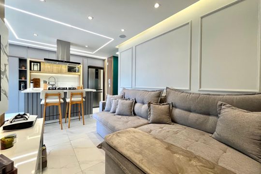 Sala de apartamento para alugar com 2 quartos, 60m² em Jardim Prudência, São Paulo