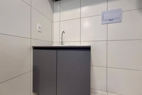 Área de Serviço de apartamento para alugar com 2 quartos, 36m² em Jardim São Luís, São Paulo