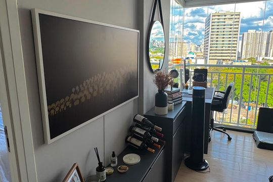 Sala de apartamento para alugar com 1 quarto, 30m² em Parque Industrial Tomas Edson, São Paulo