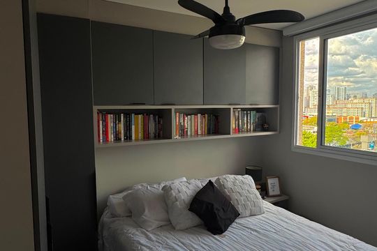 Quarto de apartamento para alugar com 1 quarto, 30m² em Parque Industrial Tomas Edson, São Paulo