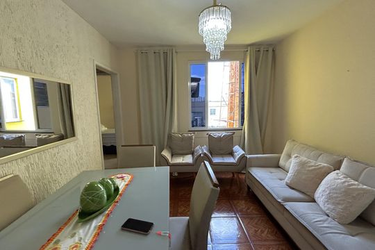 Sala de apartamento à venda com 2 quartos, 54m² em Vila Valqueire, Rio de Janeiro