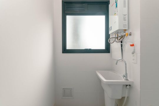 Área externa de apartamento para alugar com 1 quarto, 48m² em Jardim do Salso, Porto Alegre