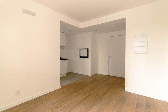Sala de apartamento para alugar com 1 quarto, 48m² em Jardim do Salso, Porto Alegre