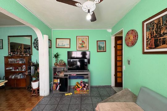 Sala de casa à venda com 6 quartos, 258m² em Vila Príncipe de Gales, Santo André