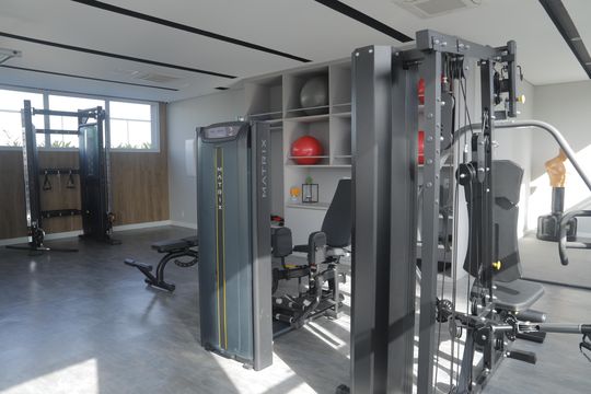 Área comum - Academia de kitnet/studio para alugar com 0 quarto, 25m² em Vila Clementino, São Paulo