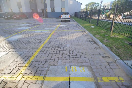 Garagem de apartamento para alugar com 2 quartos, 43m² em Canudos, Novo Hamburgo