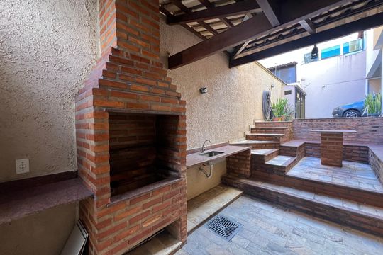 Área comum - Churrasqueira de apartamento para alugar com 2 quartos, 73m² em Castelo, Belo Horizonte