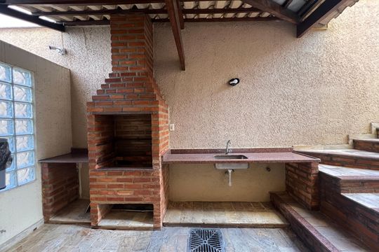Área comum - Churrasqueira de apartamento para alugar com 2 quartos, 73m² em Castelo, Belo Horizonte
