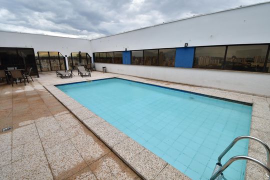 Área comum - Piscina de apartamento para alugar com 1 quarto, 84m² em Centro, Campinas