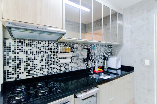 Cozinha de apartamento para alugar com 3 quartos, 77m² em Vila Rosalia, Guarulhos