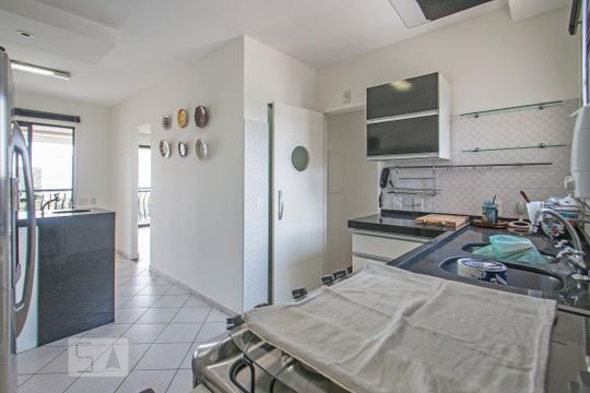 Cozinha de apartamento à venda com 4 quartos, 184m² em Santo Amaro, São Paulo