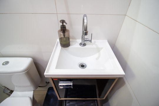 Banheiro de casa para alugar com 2 quartos, 68m² em Jardim Sao Paulo, Sorocaba