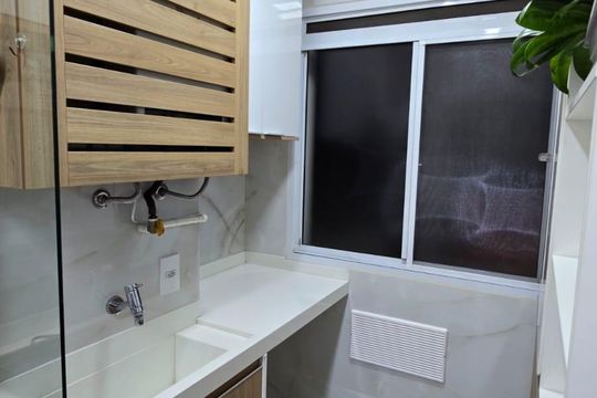 Área de serviço de apartamento para alugar com 2 quartos, 41m² em Tucuruvi, São Paulo