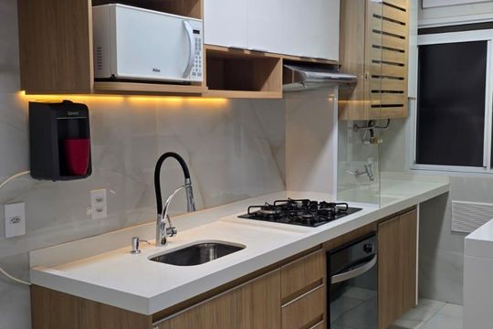 Cozinha de apartamento para alugar com 2 quartos, 41m² em Tucuruvi, São Paulo